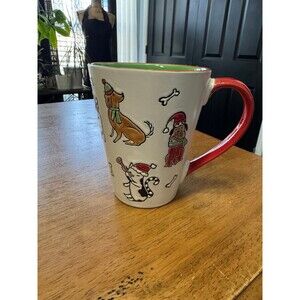 Spectrum Designz Christmas Cats and Dogs mug.